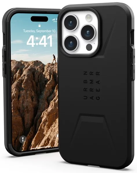 Case UAG Civilian con MagSafe para iPhone 15 Pro (Exclusivo de Apple) - Negro
