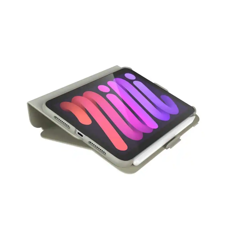Case Speck Balance Folio con Microban Para iPad Mini 6 (Exclusivo de Apple) - Gris