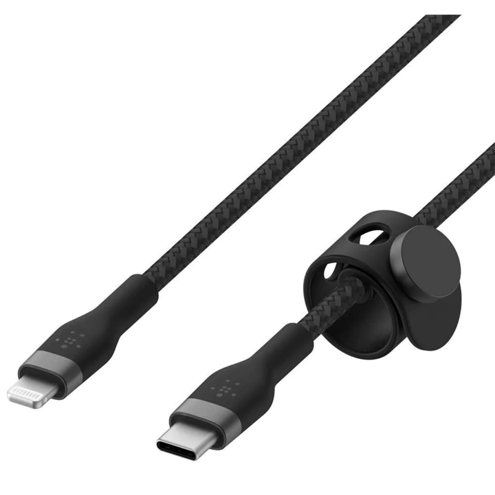 CABLE BELKIN USB-C A USB-C PRO FLEX 3M - BLACK