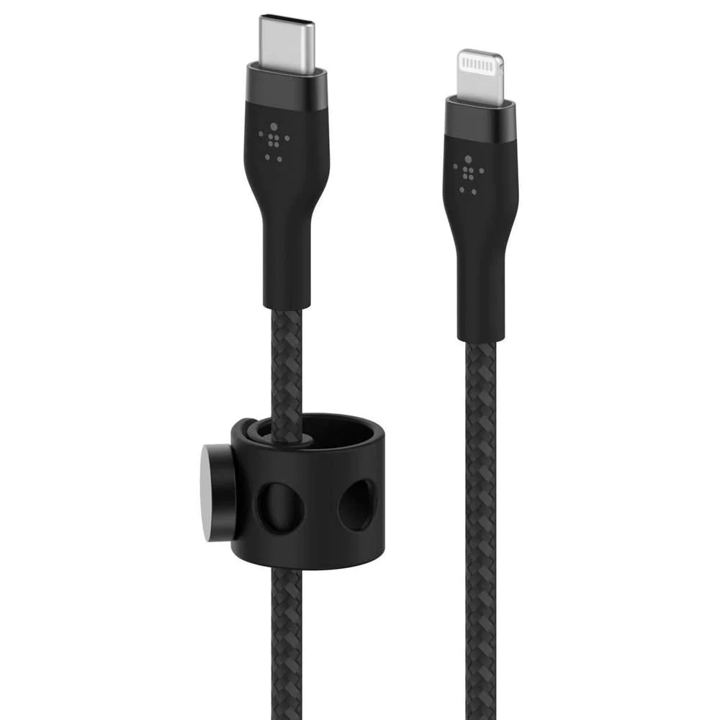 CABLE BELKIN USB-C A USB-C PRO FLEX 3M - BLACK