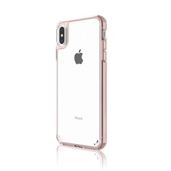 Case PATCHWORKS LUMINA Para iPhone Xs - Transparente/Rosa