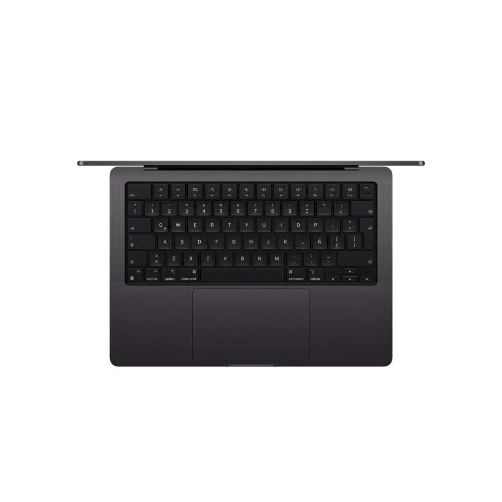 MacBook Pro de 14 pulgadas: Chip M4 Pro de Apple con CPU de 12 núcleos y GPU de 16 núcleos, 512 GB SSD - Negro espacial