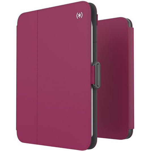 Case SPECK BALANCE Folio Para iPad Mini 6 - Berry/Grey