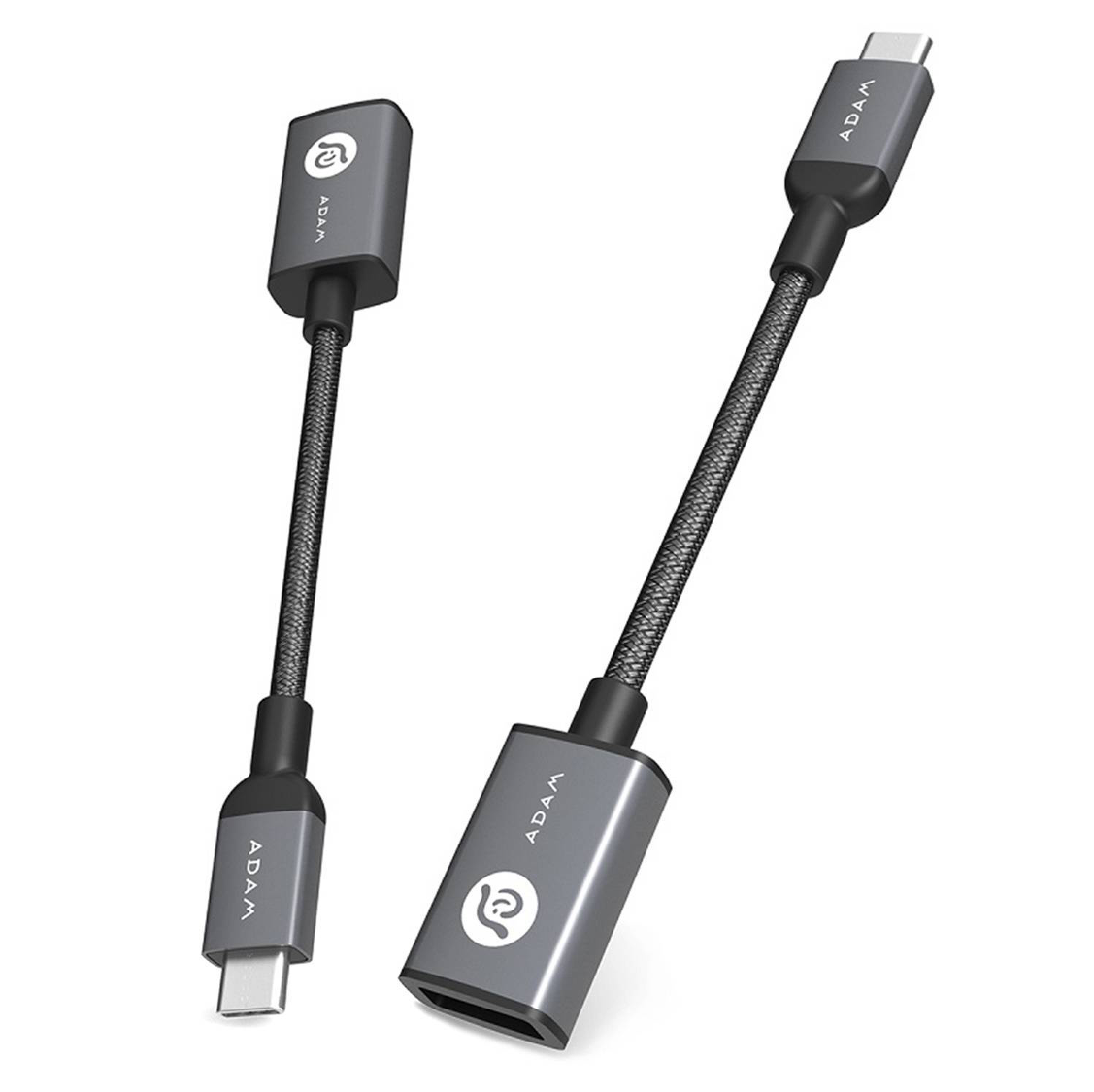 Adaptador Adam Elements CASA F13 USB-C a USB-A - Gris