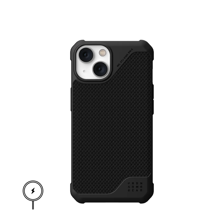 Case UAG METROPOLIS LT MAGSAFE Para iPhone 13/14 - Negro