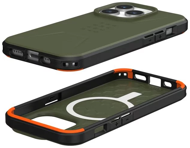 Case UAG Civilian con MagSafe para iPhone 15 Pro (Exclusivo de Apple) - Verde Oliva