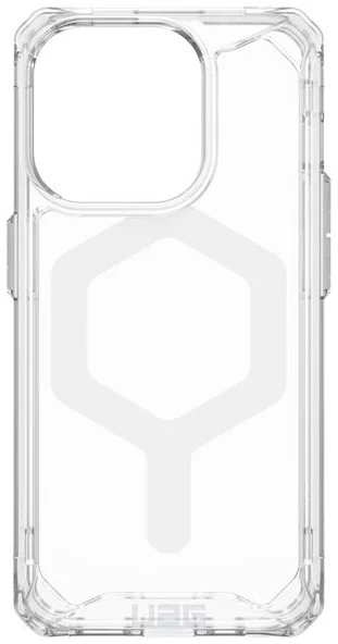 Case UAG Plyo con MagSafe Para iPhone 15 Pro - Blanco/Hielo