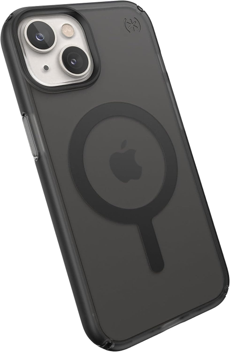 Case SPECK PRESIDIO CLEAR con MagSafe Para iPhone 13/14  - Obsidiana