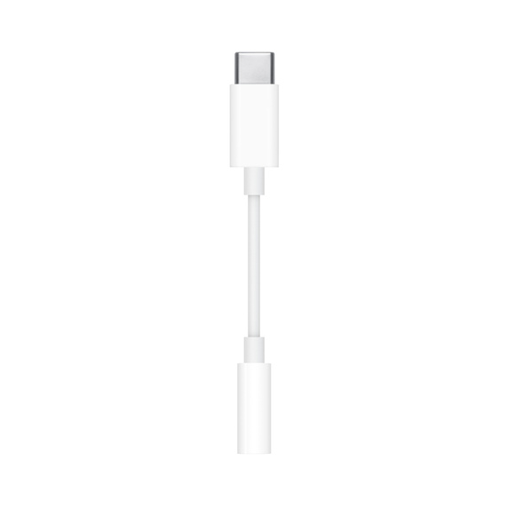 Adaptador de USB-C a toma para auriculares de 3,5 mm - Blanco