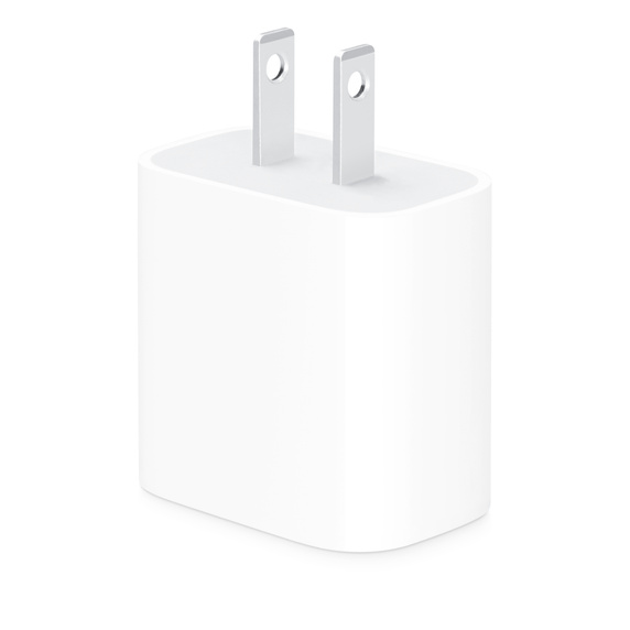 Adaptador de corriente USB-C de 20 W - Blanco