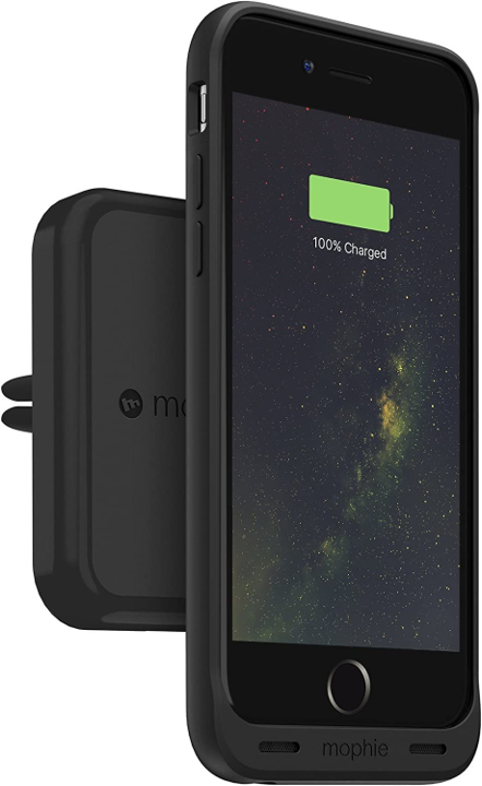 Cargador MOPHIE Inalámbrico Para Carro - Negro