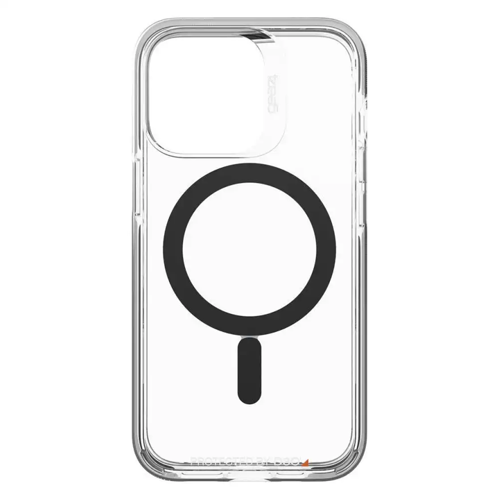 Case GEAR4 Santa Cruz Snap con Magsafe para iPhone 13 Pro - Transparente/Negro