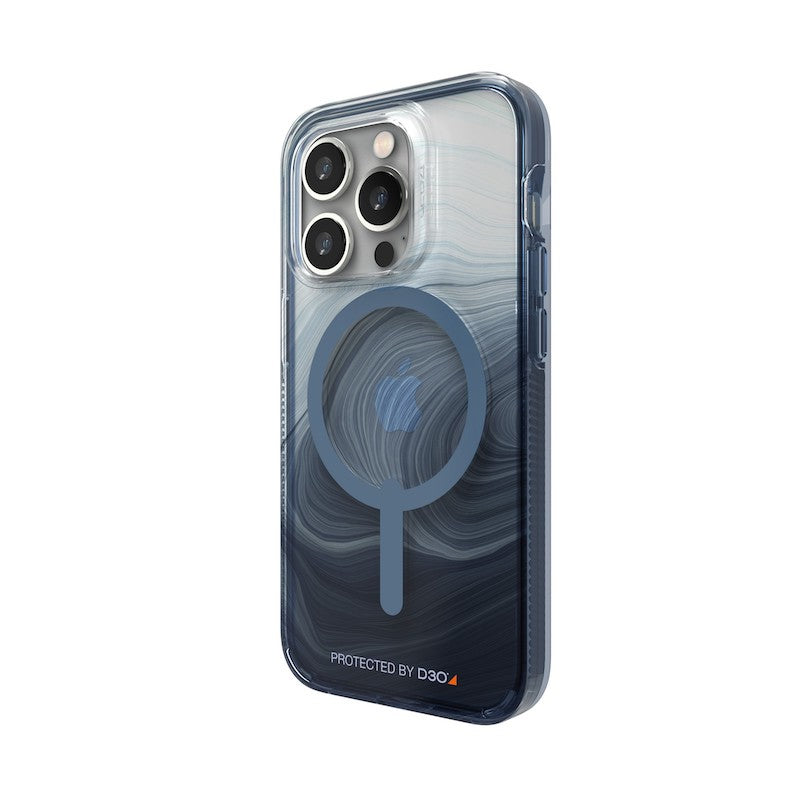 Case GEAR4 MILAN SNAP Para iPhone 14 Pro - Azul/Transparente