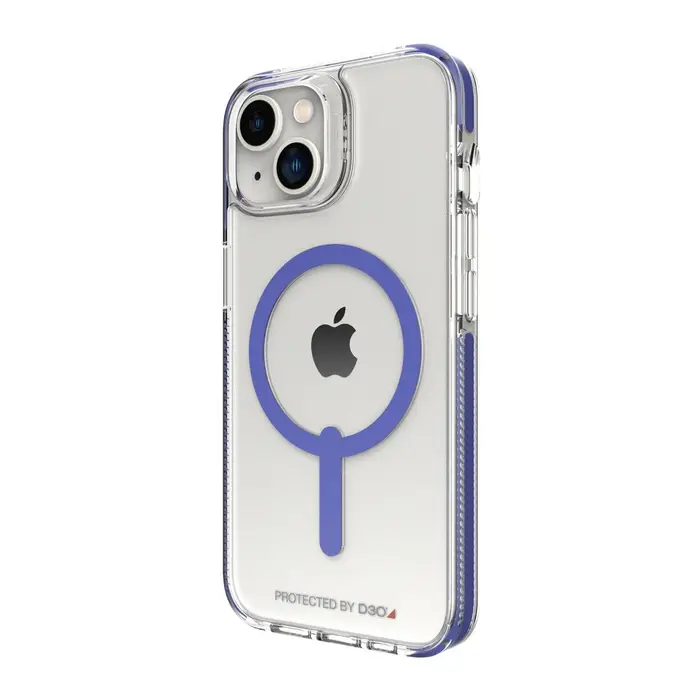 Case GEAR4 Santa Cruz Snap con Magsafe Para iPhone 14 - Morado/Transparente