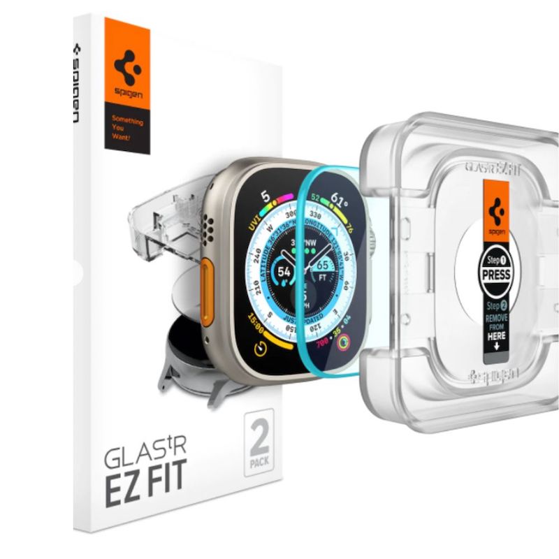 Protector de Pantalla Spigen  EZ FIT para Apple Watch Ultra