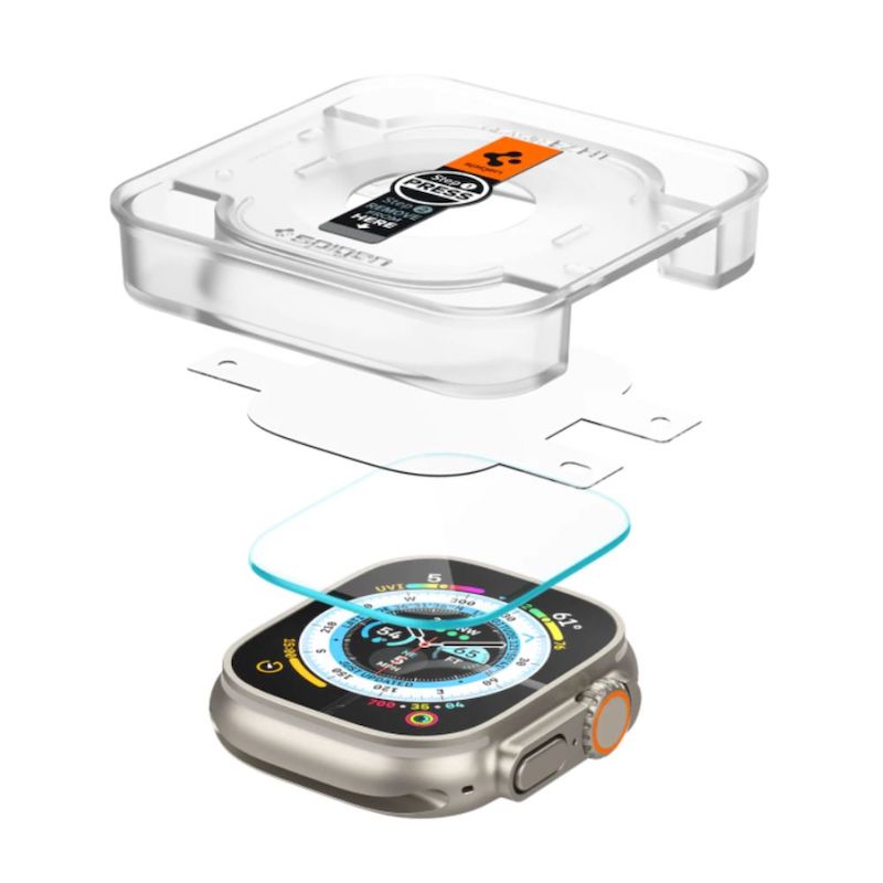 Protector de Pantalla Spigen  EZ FIT para Apple Watch Ultra