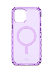 Case ITSKINS SUPREME MAGCLEAR para iPhone 13 Pro - Purpura