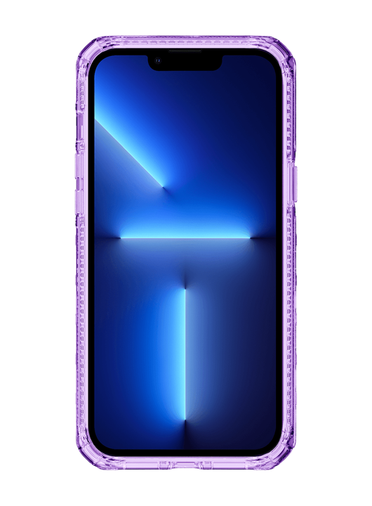 Case ITSKINS SUPREME MAGCLEAR para iPhone 13 Pro - Purpura