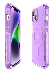 Case ITSKINS SUPREME MAGCLEAR Para iPhone 14 Plus - Morado