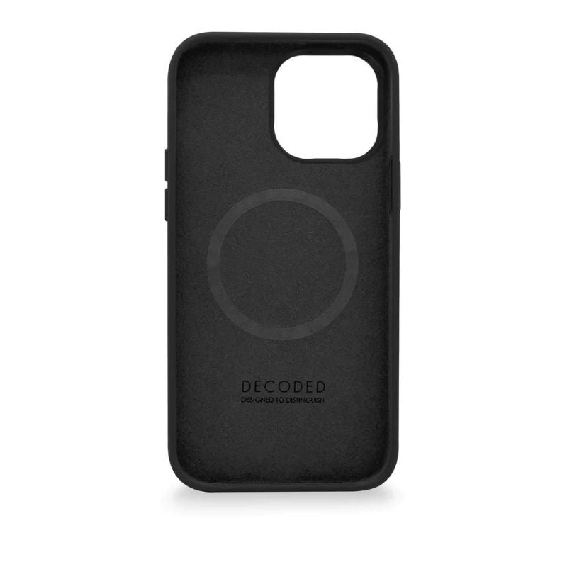 Case de Silicona DECODED BACK COVER Para iPhone 14 Pro - Charcoal