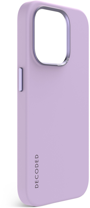 Case de silicona antimicrobiana DECODED para iPhone 15 Pro Max -  Lavanda