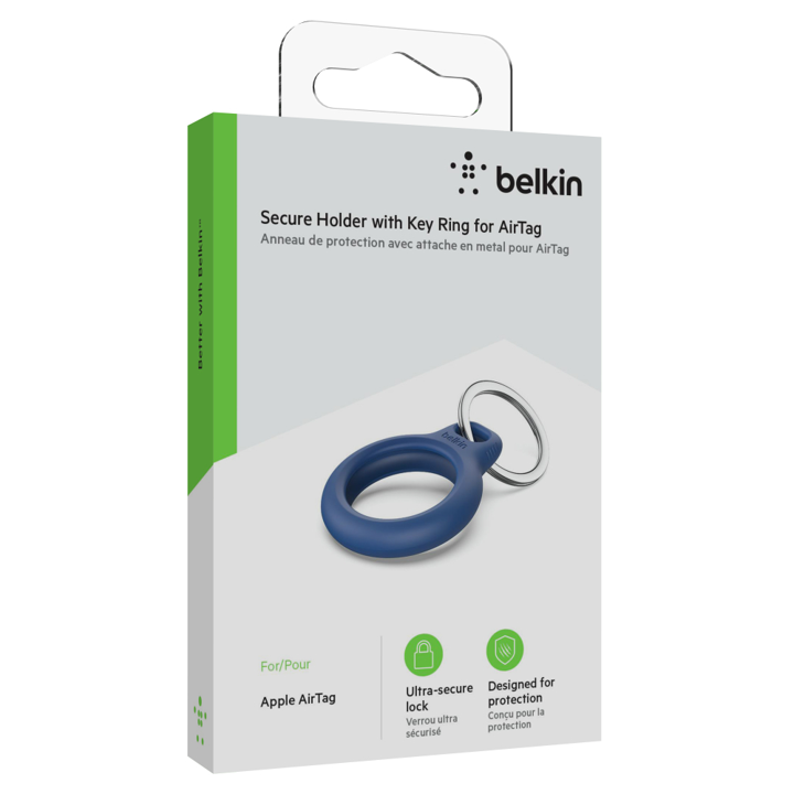 Llavero Belkin De Seguridad Para AirTag - Blanco