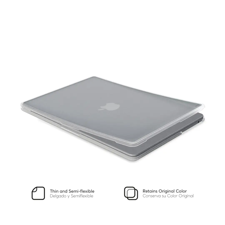 Carcasa Rígida NCO Shock para Macbook Air M2 de 13.6¨ - Transparente