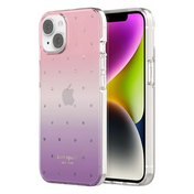 Case Kate Spade NY Protective para iPhone 14 - Violet/Pink