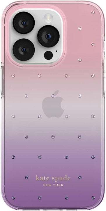 Case KATE SPADE NY Protective para iPhone 14 Pro - Violet/pink