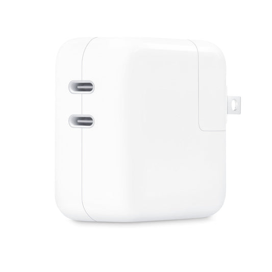 Adaptador de corriente de 35 W con dos puertos USB-C