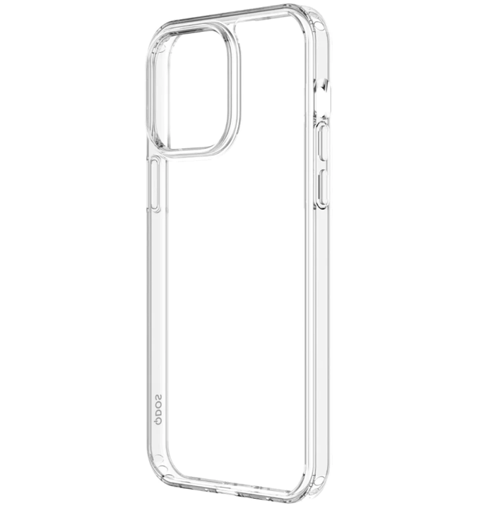 Case Qdos Recycled Hybrid Clear para iPhone 14 Pro Max de 6.7" - Transparente
