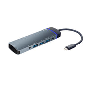 Multipuerto Hub QDOS Powerlink USB-C 8 en 1 - Gris