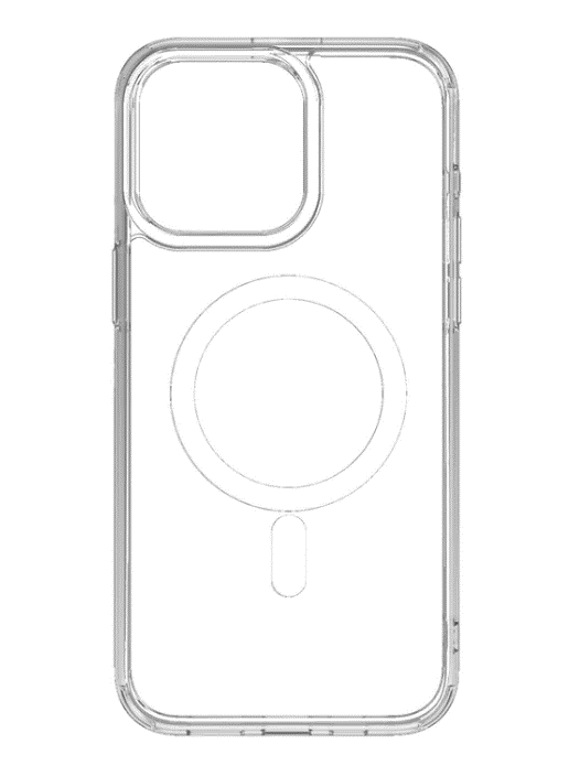 Case Qdos Hybrid Force con Snap (MagSafe) Para iPhone 15 Pro Max - Transparente