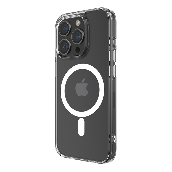 Case Qdos Hybrid Force con Snap (MagSafe) Para iPhone 15 Pro - Transparente