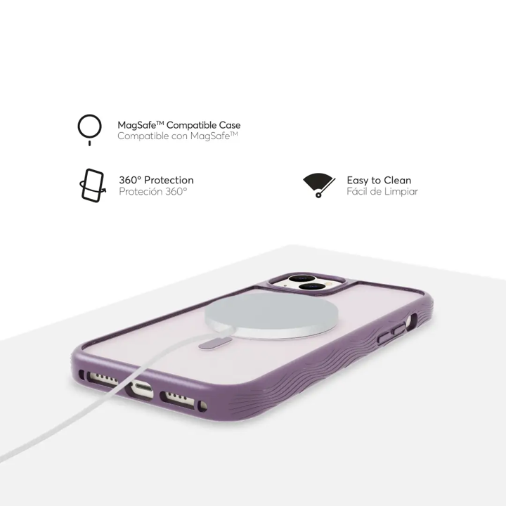 Case NCO SafeCase GRIP con MagSafe para iPhone 14 Plus - Purpura