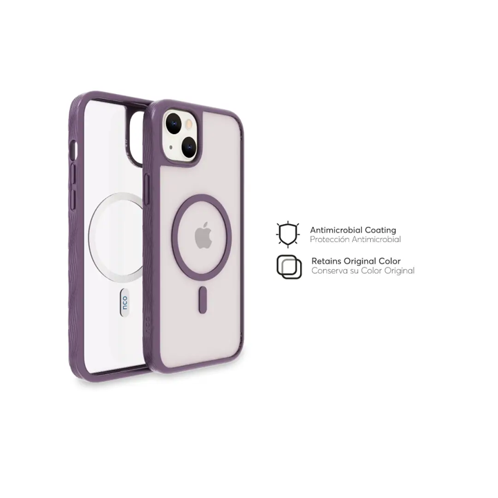 Case NCO SafeCase GRIP con MagSafe para iPhone 14 Plus - Purpura