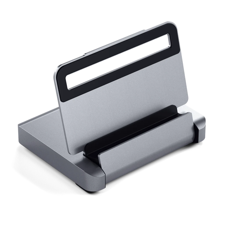 Stand de Aluminio SATECHI HUB 6 en 1 USB-C Para iPad Pro/Air - Gris Espacial