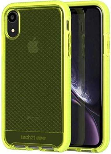 Case TECH21 EVO CHECK Para iPhone Xr - Amarillo/Neon