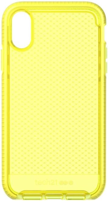 Case TECH21 EVO CHECK Para iPhone Xr - Amarillo/Neon