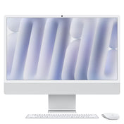 iMac con pantalla Retina 4,5K de 24 pulgadas: Chip M4 de Apple con CPU de 8 núcleos y GPU de 8 núcleos, 256 GB SSD - Plata