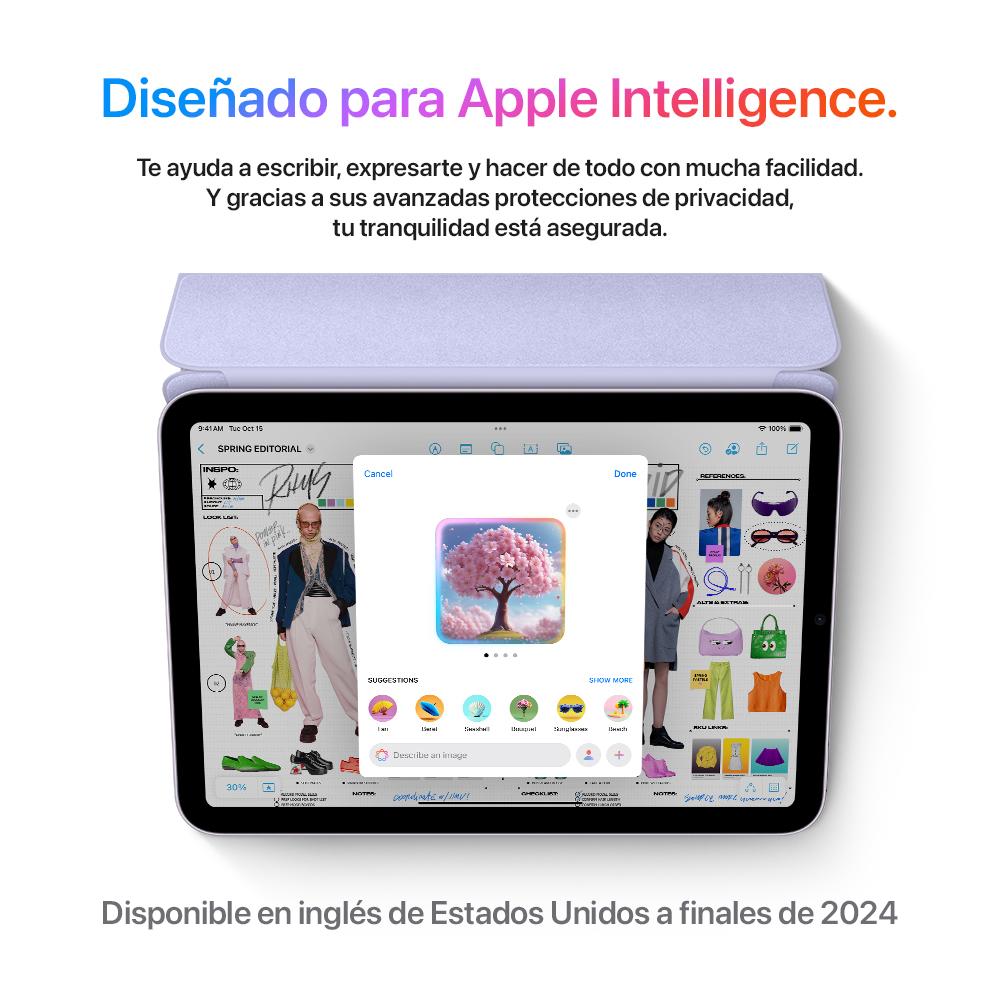 iPad mini Wi-Fi 256 GB - Azul (A17 Pro)