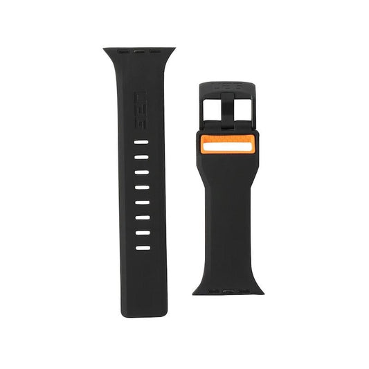 Banda UAG  Civilian para Apple Watch  42/44mm - Negro/Naranja