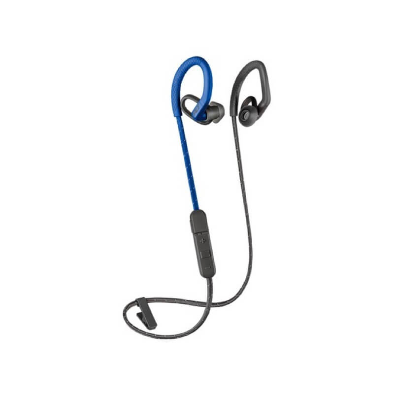 Audífonos Plantronics Backbeat Fit 350 In Ear BT - Gris/Azul