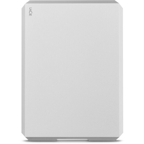 LaCie 1TB USB 3.1 Type-C Mobile Drive - Moon Silver