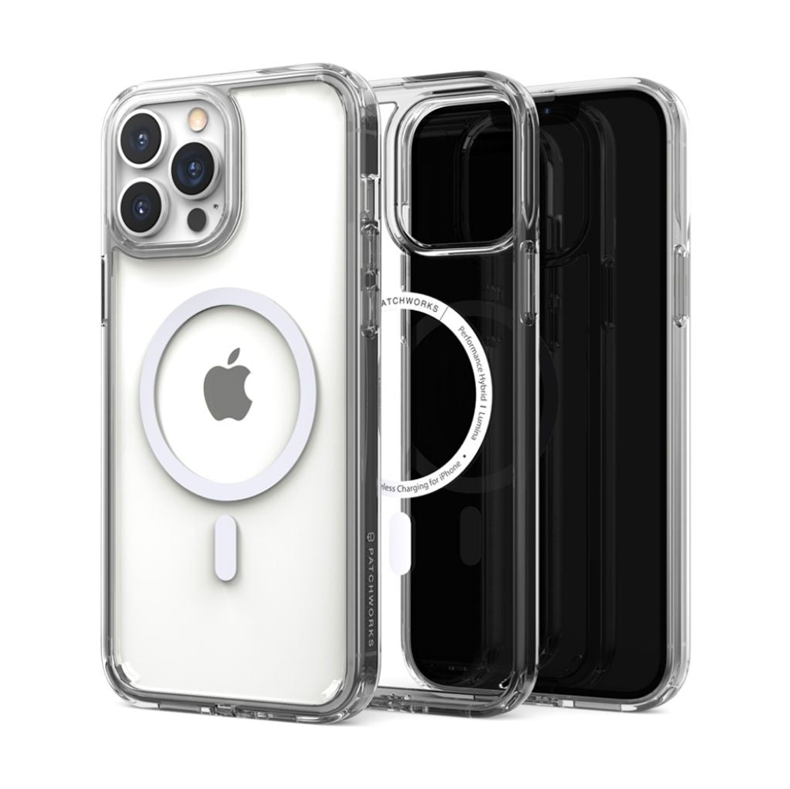 Case PATCHWORKS LUMINA con MagSafe Para iPhone 13 - Transparente