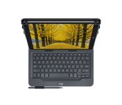 Case Logitech Universal Folio con Teclado Para iPad 9.7 - Negro